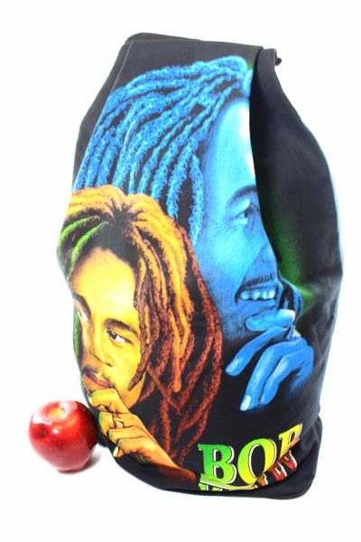 Sac à Dos Portraits Bob Marley Antivol Tissu Résistant Lavable en Machine