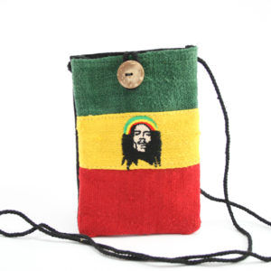 Etui Mobile Bob Marley Bouton