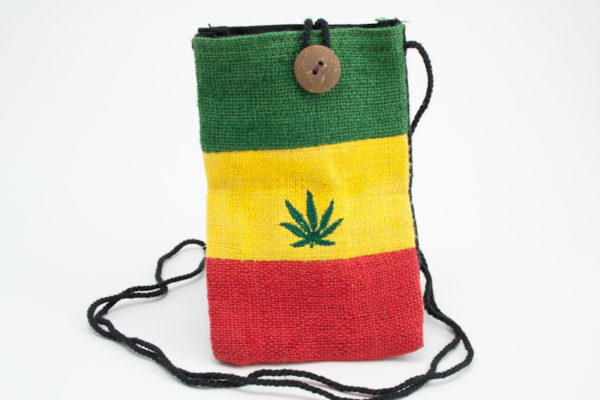 Protection Smartphone Rasta Reggae Lignes Horizontales Feuille de Cannabis