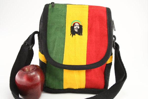 Sacoche Style Lacoste Bandoulière Bob Marley