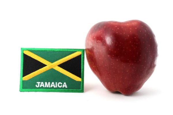 Écusson Thermocollant ou à Coudre Drapeau de la Jamaïque