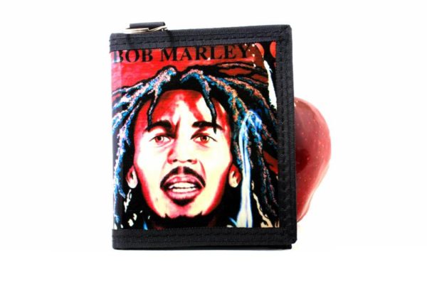 Portefeuille Bob Marley Rouge et Noir