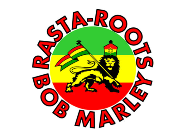 TEE-SHIRT RASTA ROOTS BOB MARLEY LION BLANC