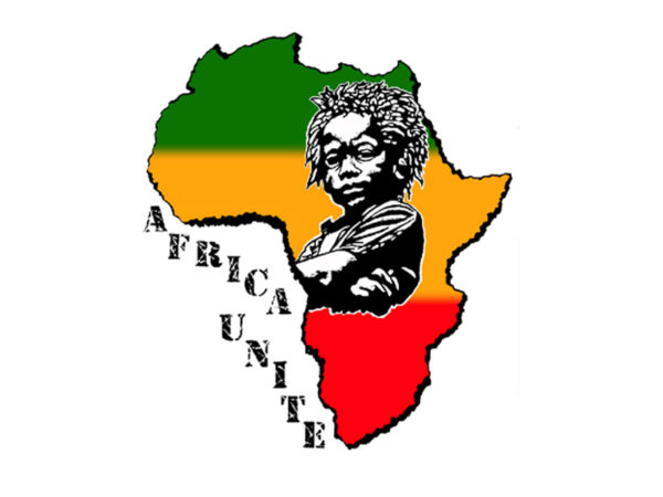 TEE-SHIRT BEBE UNITE AFRICAINE BLANC